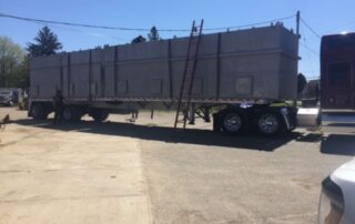 Scrubber vessels on truck